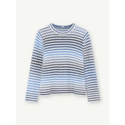 Gustav Shanne Ombre Knit In Blue