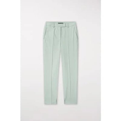 Luisa Cerano Straight Leg Split Trousers Size: 8, Col: Green