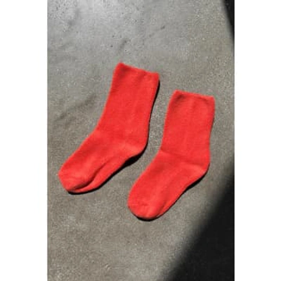 Le Bon Shoppe : Cloud Socks In Red