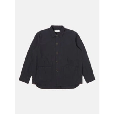Universal Works Travail Overshirt In Blue