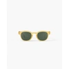 Izipizi Womens Yellow Honey #e Square-framed Sunglasses In Yellow
