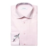 ETON - PINK CONTEMPORARY FIT SIGNATURE TWILL SHIRT WITH FLORAL CONTRAST DETAILS 10001168380