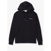 NORSE PROJECTS MENS ARNE RELAXED ORGANIC LOGO HOODIE IN BLACK