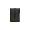 Rains 13020 Unisex Waterproof Mini Backpack In Khaki-green In Green