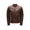 BELSTAFF OUTLAW JACKET HAND WAXED LEATHER SADDLE BROWN