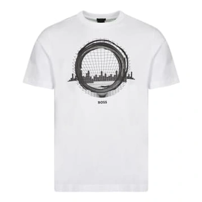 Hugo Boss T-shirt 8 In White 100