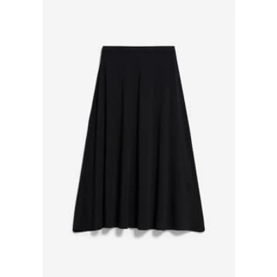 Armedangels Ileniaa Laraa Black Jersey Skirt