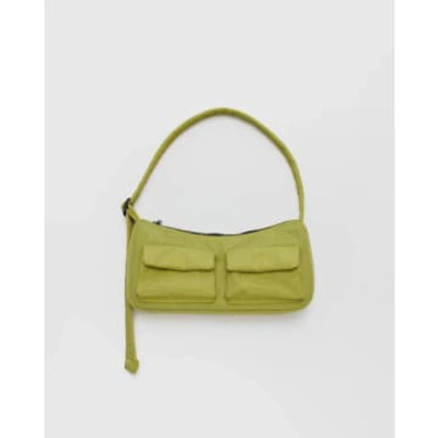 Baggu Cargo Shoulder Bag In Green