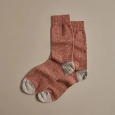 Rove Fine Merino Socks In Brown