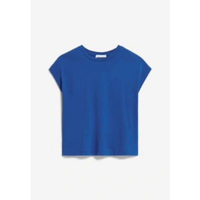 Armedangels Inaara Dynamo Blue Loose Fit T-shirt