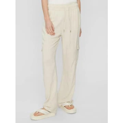 Numph Nusussi Pants In Neutral