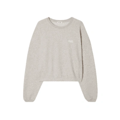 American Vintage Kodytown Sweatshirt Polar Melange In Neutral