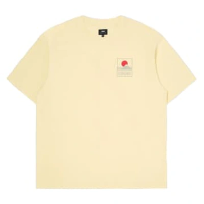 Edwin Mt Fuji Short-sleeved T-shirt (tender Yellow)