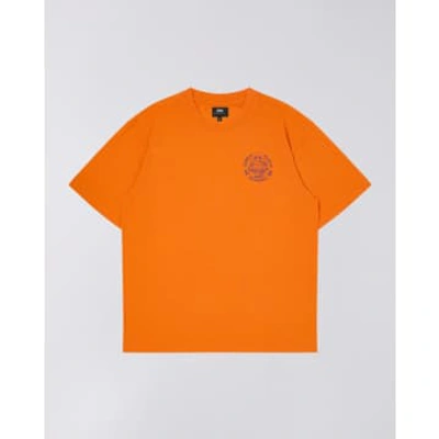 Edwin Music Channel T-shirt In Orange