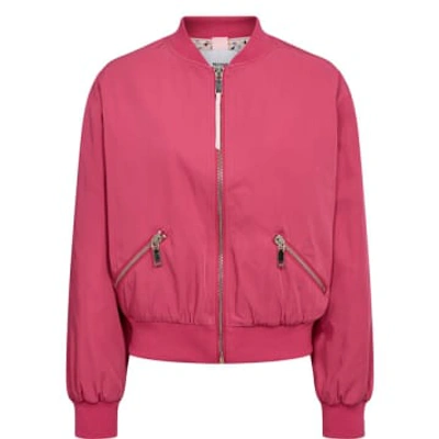 Numph Nuellinora Raspberry Sorbet Jacket In Pink