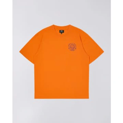 Edwin Music Channel T-shirt In Orange