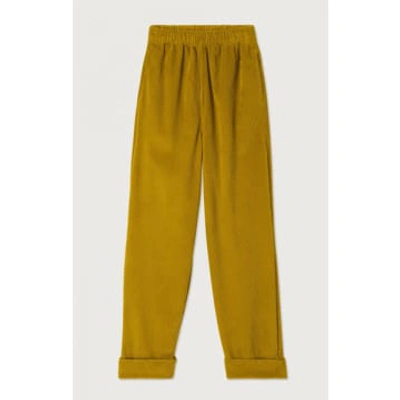 American Vintage Padow Trousers In Metallic