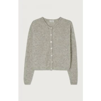 American Vintage Vitow Cardigan In Grey