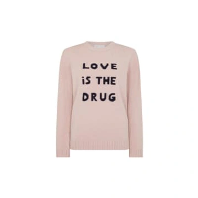 Bella Freud Love Is The Drug Jumper In Pink