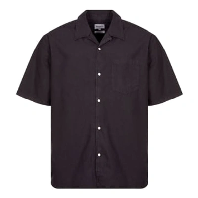 Norse Projects Carsten Tencel Shirt - Dark Navy