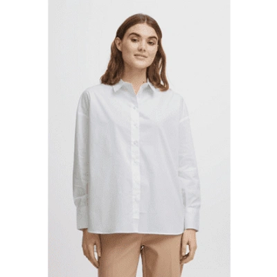 Fransa Zashirt White Shirt