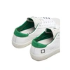 DATE HILL LOW VINTAGE COLOURED WHITE & GREEN SNEAKERS