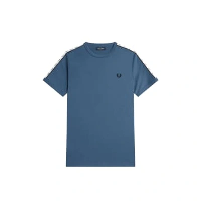 Fred Perry Taped Ringer T-shirt M4620 Midnight Blue