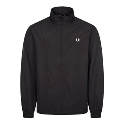 Fred Perry Mens Woven Track Jacket In Black