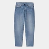 Carhartt Newel Pant Maitland Denim Blue Light Used Wash In Blue