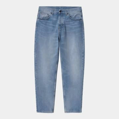 Carhartt Pantalon Newel Blue Light   Wash