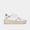 DATE STEP WHITE GOLD TRAINER