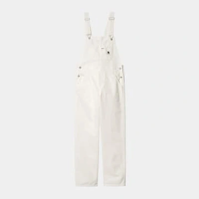 Carhartt W Bib Overall In White