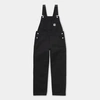 Carhartt Wip Women Straight Bib Overalls In Black