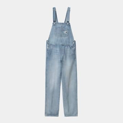 Carhartt Wip Women Straight Bib Overalls In Blue