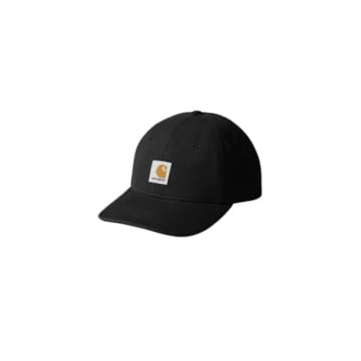 Carhartt Logo-patch Baseball Cap In Black