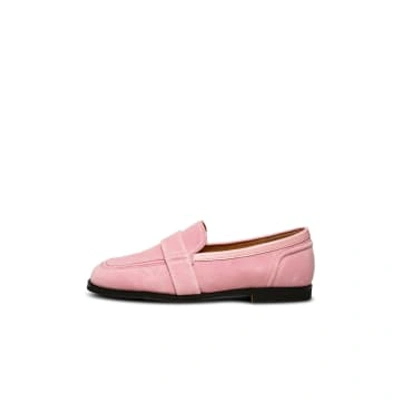 Shoe The Bear Erika Saddle Loafer In Pink