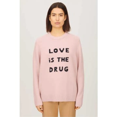 Bella Freud Love Is The Drug Jumper In Pink