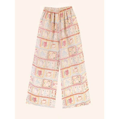 Meadows Tupelo Trousers In Fruit Market In Neutral