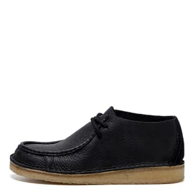 Clarks Originals Desert Nomad Shoes In Black