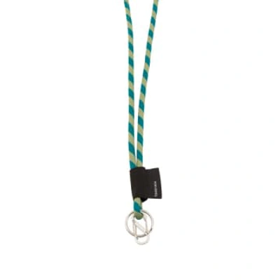 Tinne + Mia Strong Cord Keychain In Green