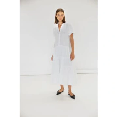 Project Aj117 Tonya Dress In White