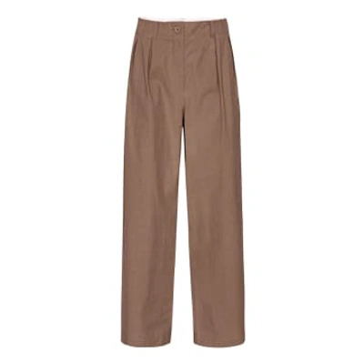 Project Aj117 Tailor Trousers In Brown