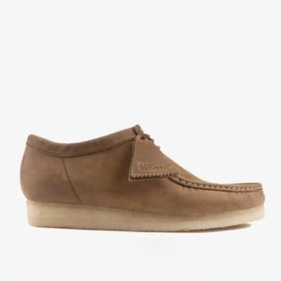 Clarks Originals Wallabee Shoes In Brown
