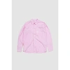 UNIVERSAL WORKS PATCHED SHIRT PINK STRIPE MIXED CLASSIC