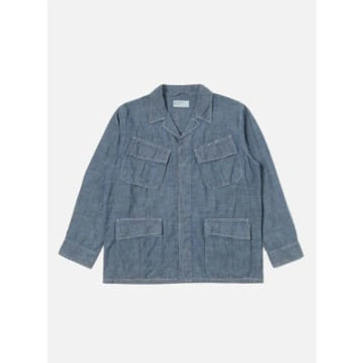 Universal Works Jungle Jacket In Blue