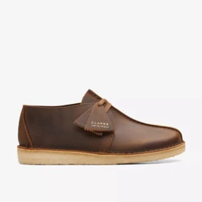 Clarks Originals Desert Trek Shoes In Brown