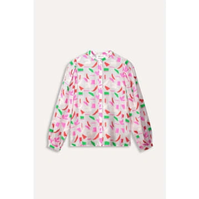 Pom Amsterdam Blouse Table Mountain In Pink