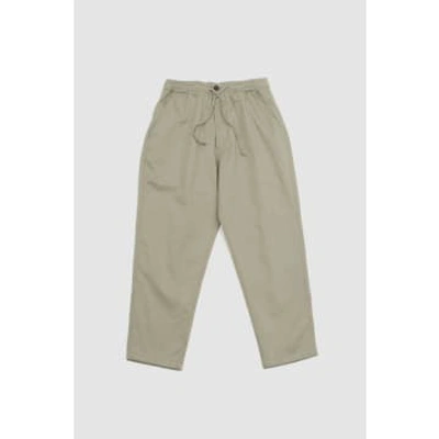 Universal Works Hi Water Trouser Stone Twill In Green