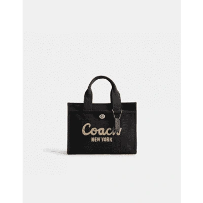 Coach Canvas Cargo Tote Bag In Animal Print
