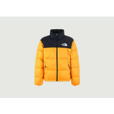 The North Face Nuptse 1996 Down Jacket In Summit Gold/tnf Black